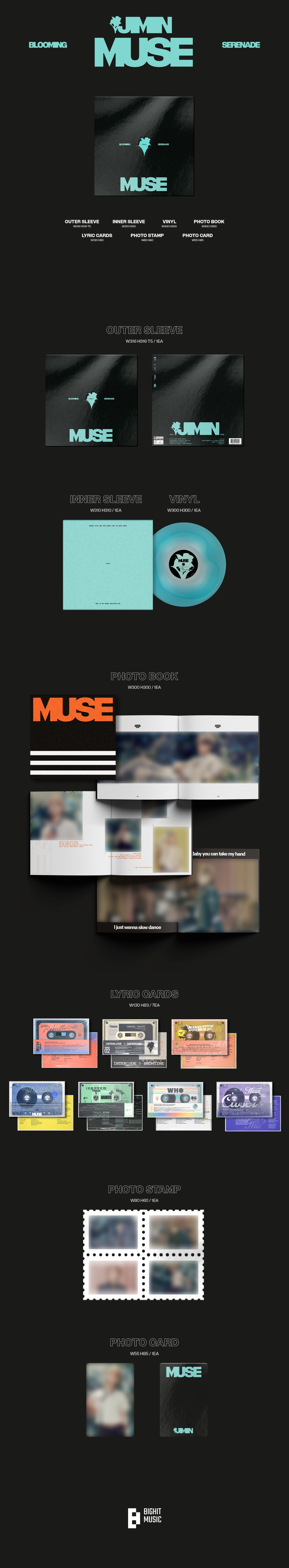 BTS JAPAN OFFICIAL SITE | NEWS | JIMIN 'MUSE'アナログ盤発売決定！8